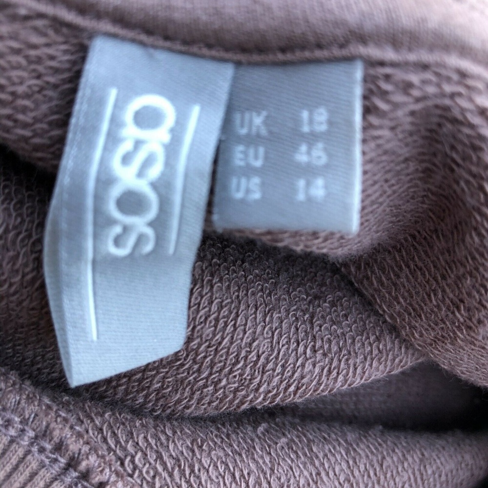 ASOS Size 14 Women’s Dusty Pink Cropped Sweater - Picture 7 of 7